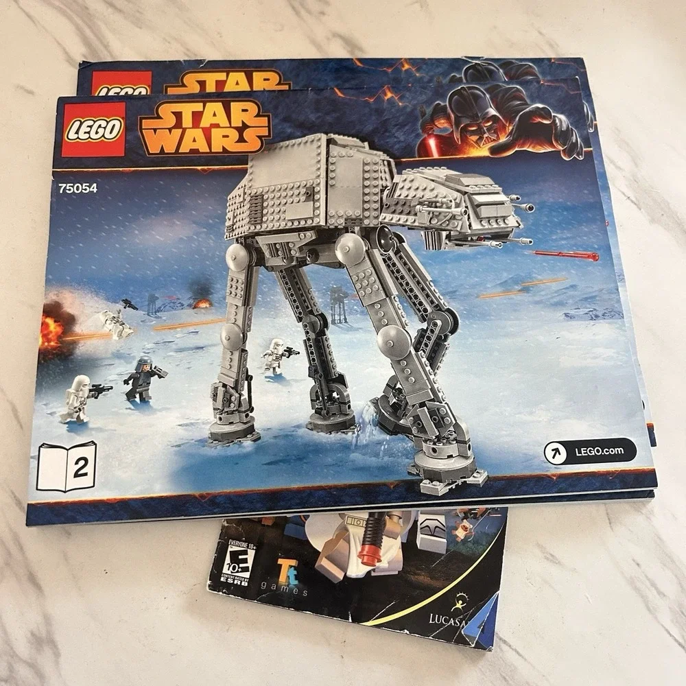 LEGO Marvel Star Wars Bundle of 2 Instruction Manuals Star Wars & Star Wars II